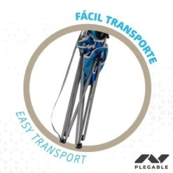 AKTIVE - Chaise De Camping Avec Porte-Gobelet -Camping En Plein Air aktive chaise de camping avec porte gobelet 3