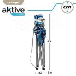 AKTIVE - Chaise De Camping Avec Porte-Gobelet -Camping En Plein Air aktive chaise de camping avec porte gobelet 6