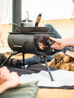 Anevay Frontier PLUS Next Generation Portable Poêle à Bois -Camping En Plein Air anevay frontier plus next generation portable poele a bois 5