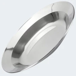 Assiette Creuse De Camping Inox | Diamètre Env. 22 - 24 Cm | 1 Assiette -Camping En Plein Air assiette creuse de camping inox diametre env 22 24 cm 1 assiette 2