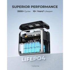 BLUETTI AC200P Générateur Solaire 2000Wh/2000W Pour Camping-car, Maison -Camping En Plein Air bluetti ac200p generateur solaire 2000wh2000w pour camping car maison 4