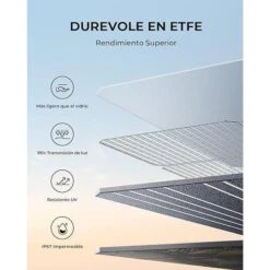 BLUETTI Panneau Solaire PV120S Pour Camping, Jardin, Voyage -Camping En Plein Air bluetti panneau solaire pv120s pour camping jardin voyage 3