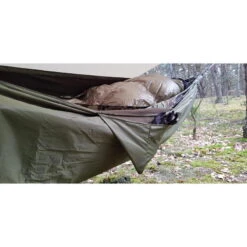 Bushmen Thermo Blanket - Bâche/Bivouac/Poncho/Sous-couverture - Olive -Camping En Plein Air bushmen thermo blanket bachebivouacponchosous couverture olive 2