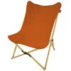 Chaise Longue Tofte - Chaise Relax De Camping - Pliable - Max. 120 Kg - Orange