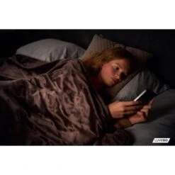 Couverture Électrique Luvego Avec Polaire/Sherpa - Brun Foncé 13 Couverture Électrique Luvego Avec Polaire/Sherpa - Brun Foncé -Camping En Plein Air couverture electrique luvego avec polairesherpa brun fonce 6