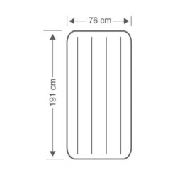 Intex Downy Jr. Twin Airbed - Lit Gonflable - 191x76x25cm - Avec Accessoires 8 Intex Downy Jr. Twin Airbed - Lit Gonflable - 191x76x25cm - Avec Accessoires -Camping En Plein Air downy jr twin airbed lit gonflable 191x76x25cm avec accessoires 3