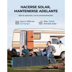 Générateur Solaire BLUETTI EB55 Avec Panneau Solaire PV120S Pour Camping -Camping En Plein Air generateur solaire bluetti eb55 avec panneau solaire pv120s pour camping 4