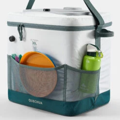 Quechua GLACIÈRE SOUPLE ÉLECTRIQUE DE CAMPING - 30 LITRES - CONSERVATION AU FRAIS 96 H -Camping En Plein Air glaciere souple electrique de camping 30 litres conservation au frais 96 h 6