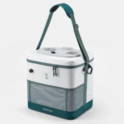Quechua GLACIÈRE SOUPLE ÉLECTRIQUE DE CAMPING - 30 LITRES - CONSERVATION AU FRAIS 96 H -Camping En Plein Air glaciere souple electrique de camping 30 litres conservation au frais 96 h 9