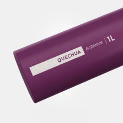 Quechua Gourde Alu 1L Avec Bouchon à Ouverture Rapide Pour La Randonnée - Violet 12 Quechua Gourde Alu 1L Avec Bouchon à Ouverture Rapide Pour La Randonnée - Violet -Camping En Plein Air gourde alu 1l avec bouchon a ouverture rapide pour la randonnee violet 2