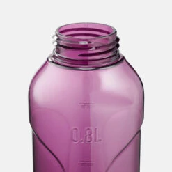 Quechua Gourde Ecozen® 0,8L Avec Bouchon Ouverture Rapide Pour La Randonnée - Violet -Camping En Plein Air gourde ecozen 08l avec bouchon ouverture rapide pour la randonnee violet 3