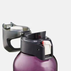 Quechua Gourde Ecozen® 0,8L Avec Bouchon Ouverture Rapide Pour La Randonnée - Violet -Camping En Plein Air gourde ecozen 08l avec bouchon ouverture rapide pour la randonnee violet 7