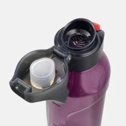 Quechua Gourde Ecozen® 0,8L Avec Bouchon Ouverture Rapide Pour La Randonnée - Violet -Camping En Plein Air gourde ecozen 08l avec bouchon ouverture rapide pour la randonnee violet 8
