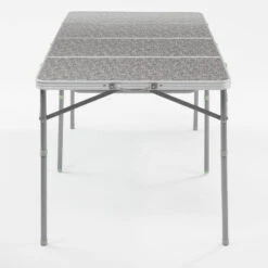 Quechua GRANDE TABLE DE CAMPING PLIANTE - 6 À 8 PERSONNES -Camping En Plein Air grande table de camping pliante 6 a 8 personnes 6