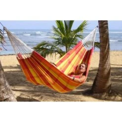 Hamac Amazonas Barbados Papaya -Camping En Plein Air hamac amazonas barbados papaya 4