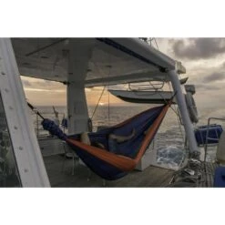 TICKET TO THE MOON Hamac King Size Bordeaux / Jaune -Camping En Plein Air hamac king size bordeaux jaune 3