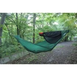 TICKET TO THE MOON Hamac Lightest PRO Vert Foncé (avec Moustiquaire) -Camping En Plein Air hamac lightest pro vert fonce avec moustiquaire 2