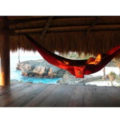 TICKET TO THE MOON Hamac Original Aqua / Gris Foncé -Camping En Plein Air hamac original aqua gris fonce 4