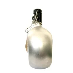 La Gourde Française Ovale 1 Litre - Métal En Aluminium Recyclé -Camping En Plein Air la gourde francaise ovale 1 litre metal en aluminium recycle 1