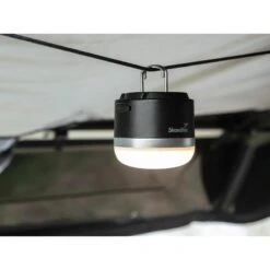 Lampe De Camping LED - Tarfala - Rechargeable USB - Autonomie 110h - Noir -Camping En Plein Air lampe de camping led tarfala rechargeable usb autonomie 110h noir 2
