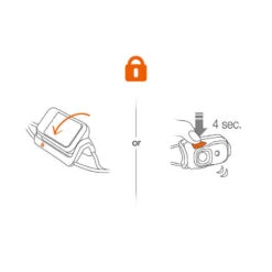 Lampe Frontale Petzl Bindi Orange -Camping En Plein Air lampe frontale petzl bindi orange 2