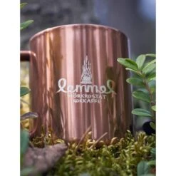 Lemmel Mug Isolé à Double Paroi - Acier Inoxydable/Cuivre - Logo Lemmel -Camping En Plein Air lemmel mug isole a double paroi acier inoxydablecuivre logo lemmel 3