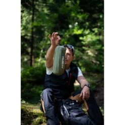 Husky Matelas Gonflable Flicky 8 - Valeur R 1,5 - Vert -Camping En Plein Air matelas gonflable flicky 8 valeur r 15 vert 4