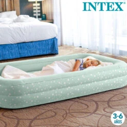 Matelas Gonflable - Intex Kidz - Matelas Gonflable Pour Enfants - 1 Personne -Camping En Plein Air matelas gonflable intex kidz matelas gonflable pour enfants 1 personne 3