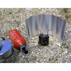 Origin Outdoors Windscreen En Aluminium (Rouleau) 18cm De Hauteur -Camping En Plein Air origin outdoors windscreen en aluminium rouleau 18cm de hauteur 4