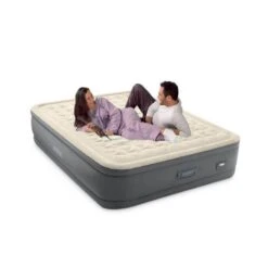 Intex Premaire II - Lit Gonflable - 203x152x46cm - Compris Les Accessoires -Camping En Plein Air premaire ii lit gonflable 203x152x46cm compris les accessoires 2