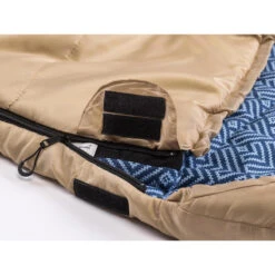 Sac De Couchage Dundee - 220x80cm - Camping - 3 Saisons - Jumelable - Zip Droite -Camping En Plein Air sac de couchage dundee 220x80cm camping 3 saisons jumelable zip droite 3