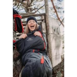 Sac De Couchage Pour Camping, Adulte, Chaud 3 Saisons, Fermeture éclair à Droite -Camping En Plein Air sac de couchage pour camping adulte chaud 3 saisons fermeture eclair a droite 4