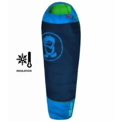TROLLKIDS Sac De Couchage Pour Enfants Fjell Dreamer Bleu Marine / Vert -Camping En Plein Air sac de couchage pour enfants fjell dreamer bleu marine vert 4