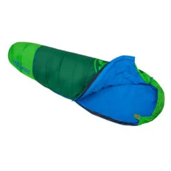 TROLLKIDS Sac De Couchage Pour Enfants Fjell Dreamer Vert Foncé / Bleu Moyen -Camping En Plein Air sac de couchage pour enfants fjell dreamer vert fonce bleu moyen 2