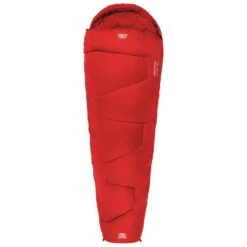 HIGHLANDER Sac De Couchage Sleepline 350 Momie 4°C Rouge 7 HIGHLANDER Sac De Couchage Sleepline 350 Momie 4°C Rouge -Camping En Plein Air sac de couchage sleepline 350 momie 4c rouge 2