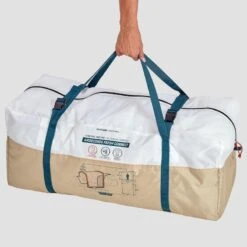 Quechua Séjour Gonflable De Camping - Air Seconds Base Connect Fresh - 6 Personnes -Camping En Plein Air sejour gonflable de camping air seconds base connect fresh 6 personnes 3