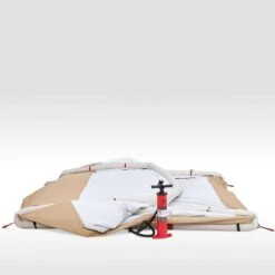 Quechua Séjour Gonflable De Camping - Air Seconds Base Connect Fresh - 6 Personnes -Camping En Plein Air sejour gonflable de camping air seconds base connect fresh 6 personnes 4