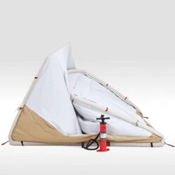 Quechua Séjour Gonflable De Camping - Air Seconds Base Connect Fresh - 6 Personnes -Camping En Plein Air sejour gonflable de camping air seconds base connect fresh 6 personnes 5