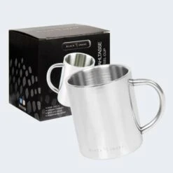 Set De Couverts De Camping & Tasse Thermique Inox | 4 Personnes -Camping En Plein Air set de couverts de camping and tasse thermique inox 4 personnes 3