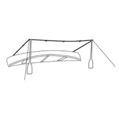 Tarp Robens Trail Tarp 3 X 3 M -Camping En Plein Air tarp robens trail tarp 3 x 3 m 4