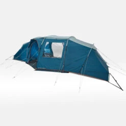 Quechua Tente à Arceaux De Camping - Arpenaz 8.4 - 8 Personnes - 4 Chambres -Camping En Plein Air tente a arceaux de camping arpenaz 84 8 personnes 4 chambres 9