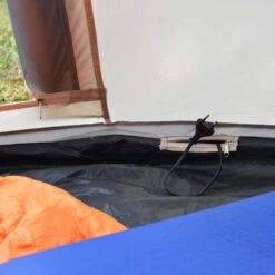 Tente De Camping Tipii - 6 Personnes - Hauteur 2,50m - Moustiquaire - Beige/Gris 10 Tente De Camping Tipii - 6 Personnes - Hauteur 2,50m - Moustiquaire - Beige/Gris -Camping En Plein Air tente de camping tipii 6 personnes hauteur 250m moustiquaire beigegris 3