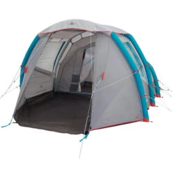 Quechua Tente Gonflable De Camping - Air Seconds 4.1 - 4 Personnes - 1 Chambre -Camping En Plein Air tente gonflable de camping air seconds 41 4 personnes 1 chambre 4