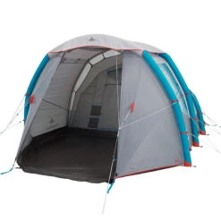 Quechua Tente Gonflable De Camping - Air Seconds 4.1 - 4 Personnes - 1 Chambre -Camping En Plein Air tente gonflable de camping air seconds 41 4 personnes 1 chambre 6