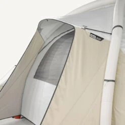 Quechua Tente Gonflable De Camping - Air Seconds 8.4 F&B - 8 Places - 4 Chambres -Camping En Plein Air tente gonflable de camping air seconds 84 f and b 8 places 4 chambres 8