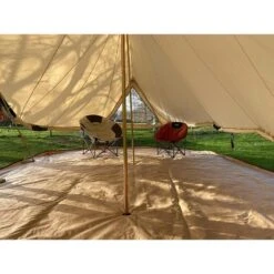 Tente Tipi En Coton - Freya - 12 Personnes - 6 X 4 M – 3m Hauteur - Moustiquaire -Camping En Plein Air tente tipi en coton freya 12 personnes 6 x 4 m 3m hauteur moustiquaire 4
